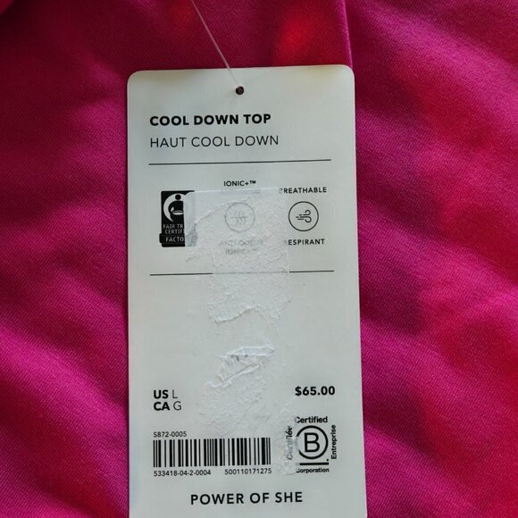 NWT Athleta Cool Down Top - L - Picture 5 of 7
